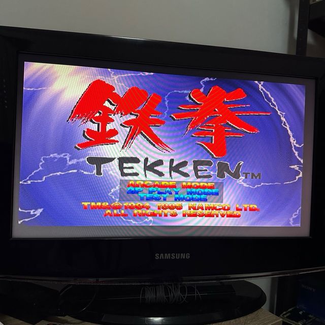 Tekken 1 ps1 gioco platinum per Sony PlayStation 1