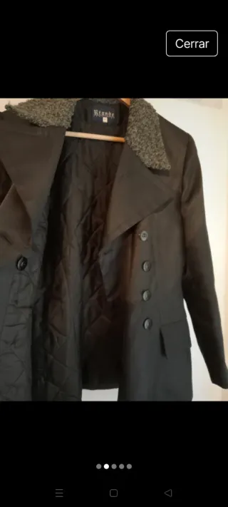 Chaqueta Riande tipo gabardina