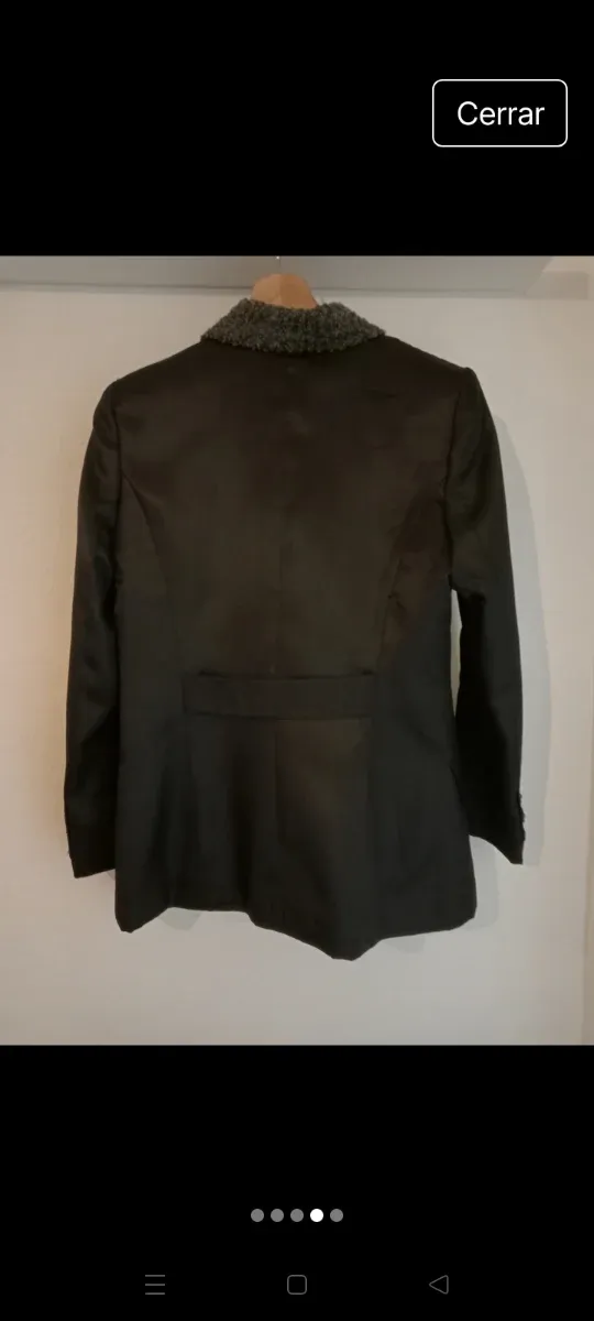 Chaqueta Riande tipo gabardina