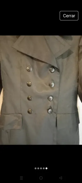 Chaqueta Riande tipo gabardina