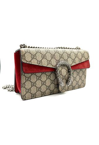 Borsa Gucci Dionysus Beige/Rosso