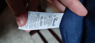 Trenca abrigo capucha azul marino