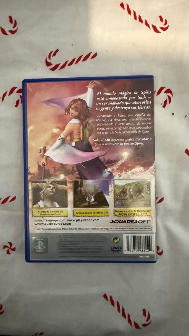 Final Fantasy X Platinum PS2 Español