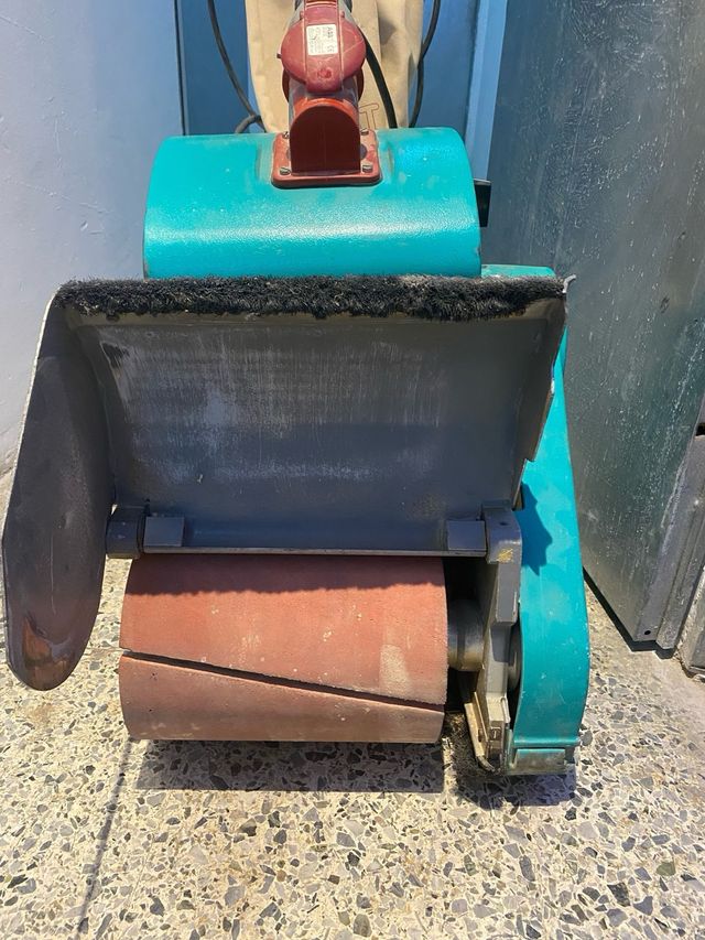 Lijadora Deva parquet rodillo 25