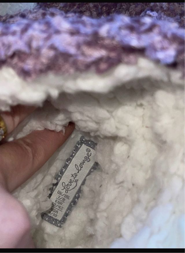 Pantofole Morbidose Peluche Tg 40-42