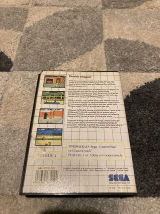 Double Dragon Master System Sega