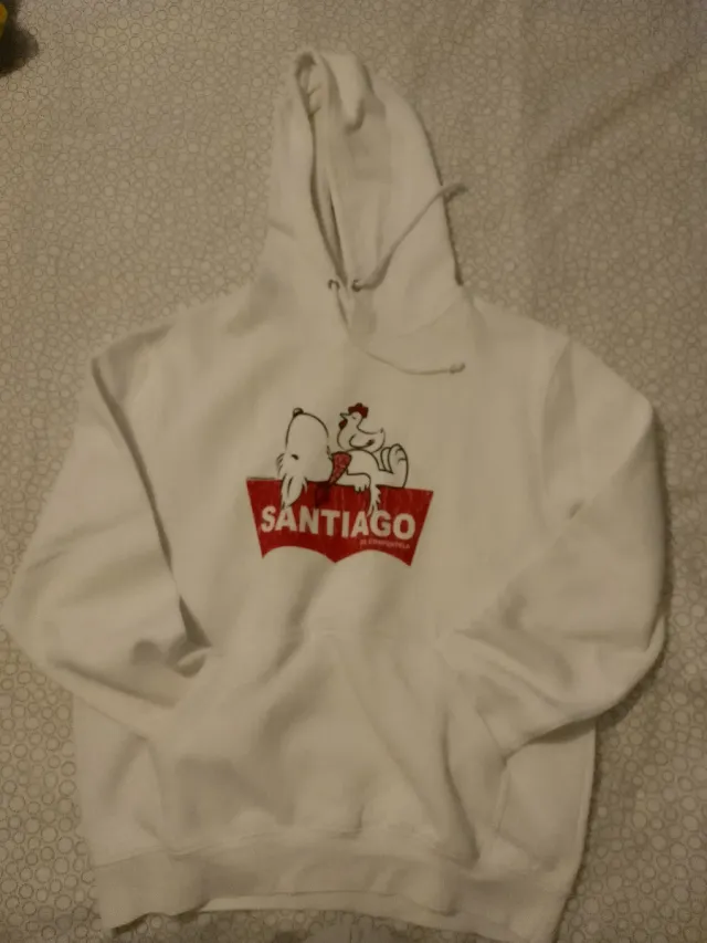 Sudadera unisex recuerdo Santiago