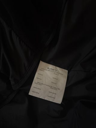 Abrigo Burberry Clásico Tartán