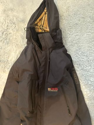 Abrigo Burberry Clásico Tartán