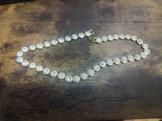 Conjunto Swarovski: Collar, Pulsera y Pendientes