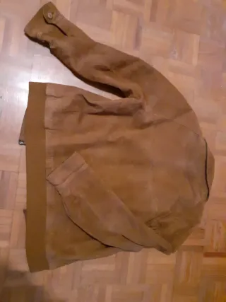 Cazadora ante vintage marrón