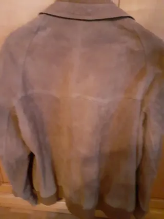 Cazadora ante vintage marrón