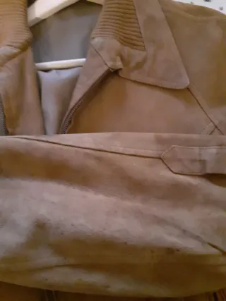 Cazadora ante vintage marrón