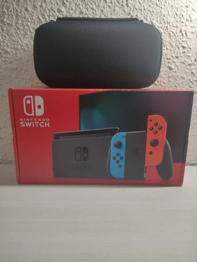Nintendo Switch COMPLETA Blu e Rosso