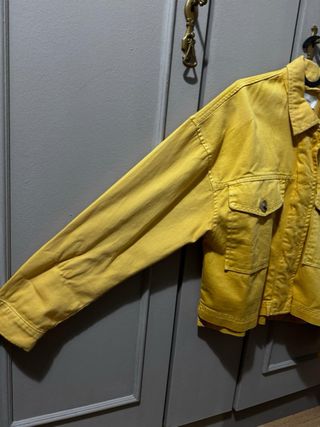 Chaqueta Pull&Bear Algodón Amarillo