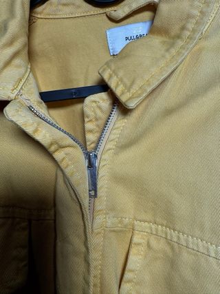 Chaqueta Pull&Bear Algodón Amarillo