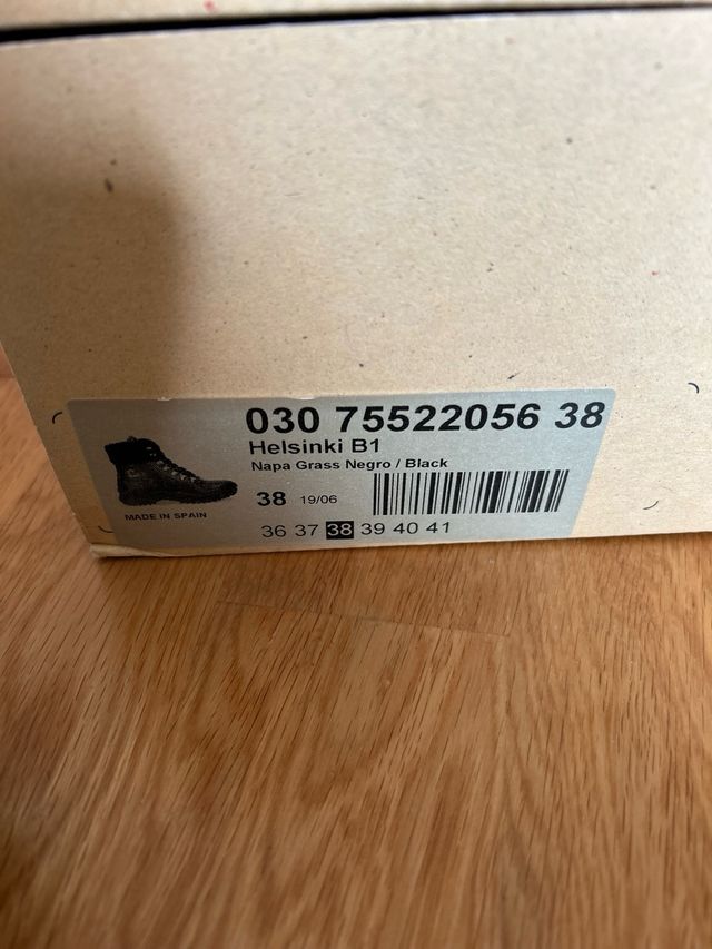 Botas Panama Jack negras mujer