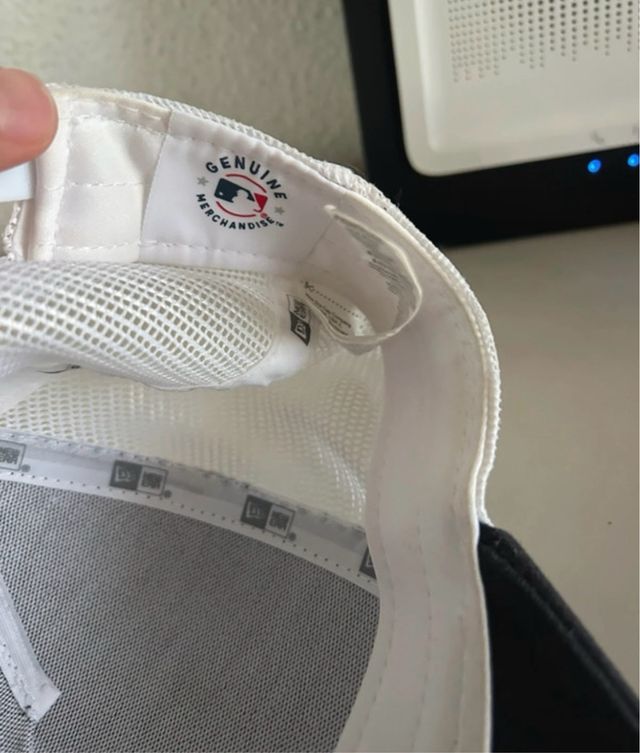 Gorra New Era Yankees Negra y Blanca