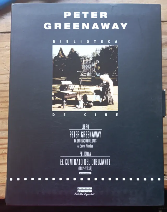 VHS Peter Greenaway: El Contrato del Dibujante