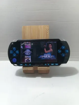 PSP Negra + Juegos+funda