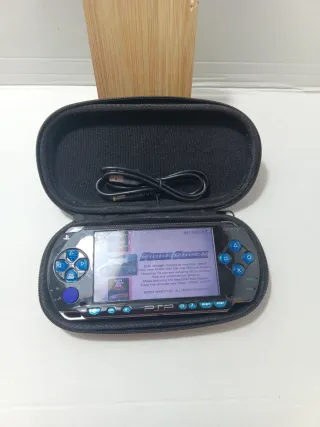 PSP Negra + Juegos+funda