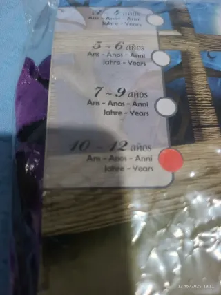 Disfraz Dama Telaraña Niña 10-12 Años