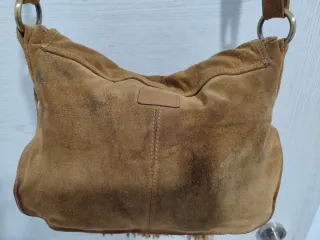 Bolso Pull&Bear flecos ante