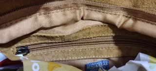 Bolso Pull&Bear flecos ante