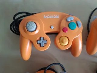 Mandos Gamecube Naranja (Nintendo)