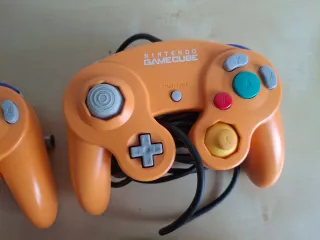 Mandos Gamecube Naranja (Nintendo)