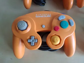 Mandos Gamecube Naranja (Nintendo)