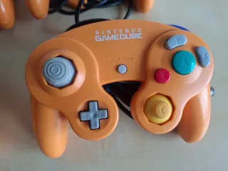 Mandos Gamecube Naranja (Nintendo)