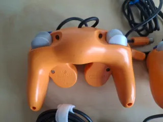 Mandos Gamecube Naranja (Nintendo)