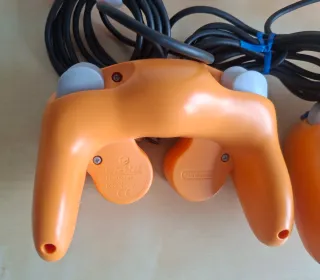 Mandos Gamecube Naranja (Nintendo)