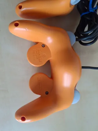 Mandos Gamecube Naranja (Nintendo)