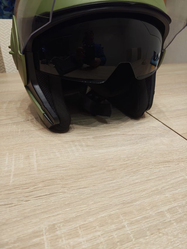 Casco Ciclomotor Stormer Verde