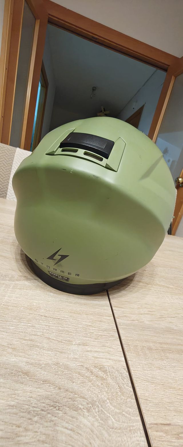 Casco Ciclomotor Stormer Verde