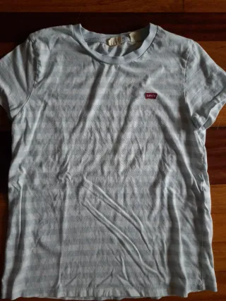 Camiseta Levi's Vintage Rayas Azul y Blanco