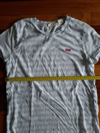 Camiseta Levi's Vintage Rayas Azul y Blanco