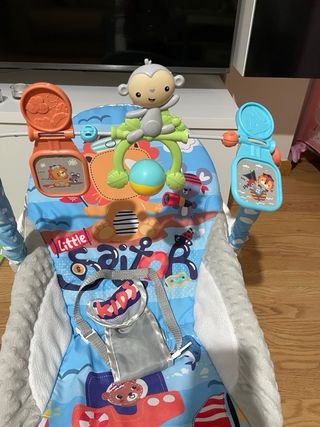 Hamaca para bebé con música y vibración