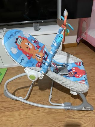 Hamaca para bebé con música y vibración