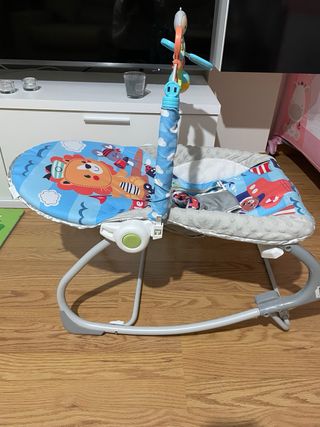 Hamaca para bebé con música y vibración