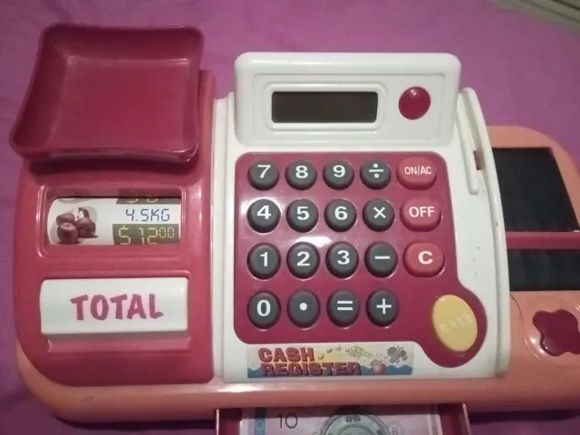 Caja registradora de juguete