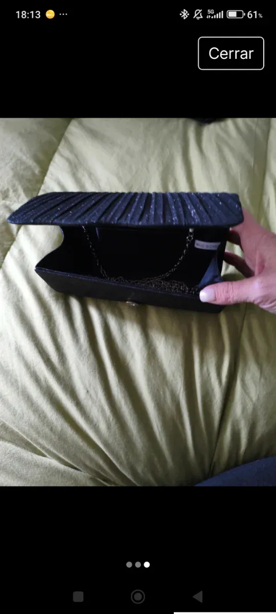 Bolso de fiesta negro