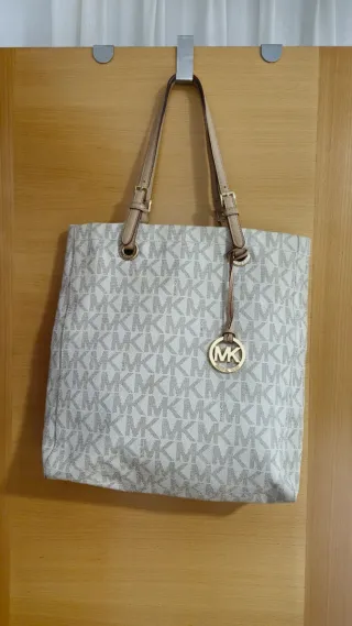 Bolso Michael Kors Beige y Marrón