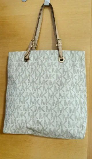 Bolso Michael Kors Beige y Marrón