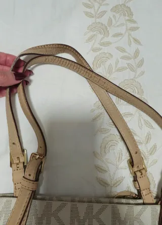 Bolso Michael Kors Beige y Marrón