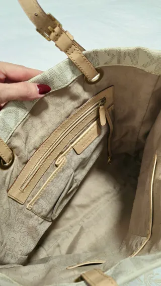 Bolso Michael Kors Beige y Marrón