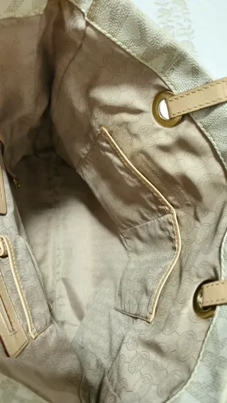 Bolso Michael Kors Beige y Marrón