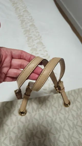 Bolso Michael Kors Beige y Marrón